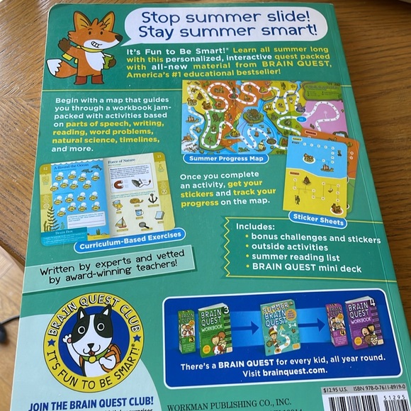 Summer Brain Quest Book Get Ready for 4th Grade! - Picture 14 of 15
